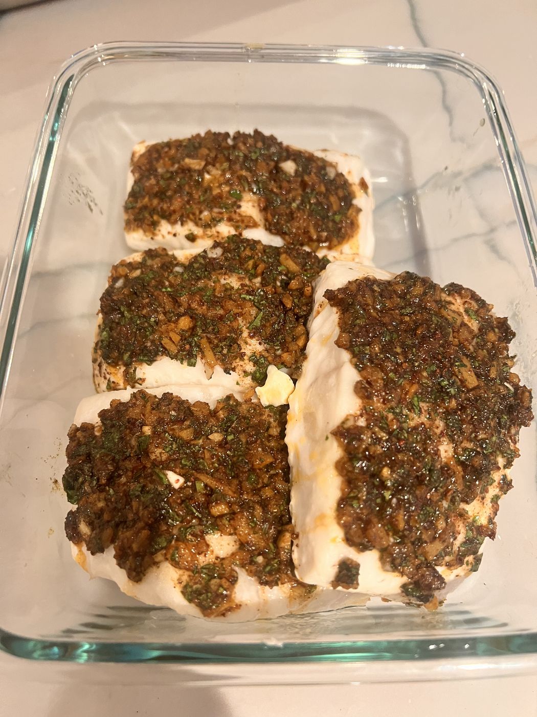 Herb-Crusted Fish